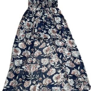 Venus High Low Romper Maxi Dress